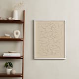 "Flock" - Art Print in Sand by Yohaku Oshima - In a Room