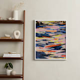"X Flux" - Art Print in Pale Pink by Kelly Johnston - In a Room