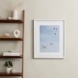 "I Got That Sunshine In My Pocket I" - Art Print in Sea Blue by Summer Strauch - In a Room