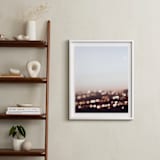 "Warm Evening II" - Art Print in City Sky by Caroline Mint - In a Room