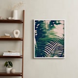 "Labyrinths" - Art Print in forest green by ALICIA BOCK - In a Room