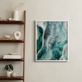 "Flow Through Me" - Art Print in Flow by Debi Perkins - In a Room