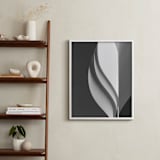 "Tulip" - Art Print in Black & white by Angie McMonigal - In a Room