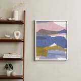 "mountain sunset three" - Art Print in summer storm by Carrie Moradi - In a Room
