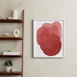 "pink composite" - Art Print in coral by Kelly Witmer - In a Room