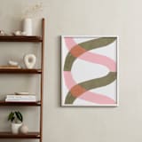 "Linked" - Art Print in Tutti Frutti by Bethania Lima - In a Room