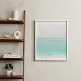 "Island Time" - Art Print in Caribbean Blue by Lindsay Madden - In a Room