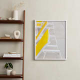 "Reset II" - Art Print in Sunshine Yellow by Irene Suchocki - In a Room