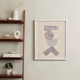 "Tipping Point" - Art Print in Muted Rose by Kara Kosaka - In a Room