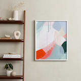 "Enliven" - Art Print in Tangerine by Melanie Severin - In a Room