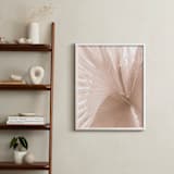 "Whirl" - Art Print in Beige by Carly Tabak - In a Room