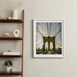 "Brooklyn Light" - Art Print in Sunrise Orange by Jason Derck - In a Room