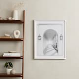 "Arches" - Art Print in Column White by Ilze Lucero - In a Room