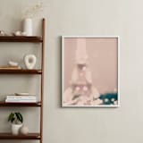 "Glittery & Romantic" - Art Print in Dusty Pink by Caroline Mint - In a Room