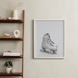 "Roller Skates " - Art Print in Powder by Cristiane - In a Room