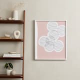 "Circle of Friends" - Art Print in Cotton Candy by Kisco Print Shop - In a Room