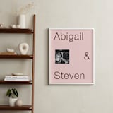 "Bold Love: Framed Photo" - Framed Photo in Blush by Minted - In a Room
