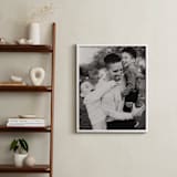 "The Big Picture: Father's Day Framed Photo" - Framed Photo in White by Minted - In a Room