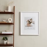 "Classic Snap: Portrait Framed Photo" - Framed Photo in Quartz by Minted - In a Room