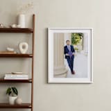 "The Big Picture: Graduation Framed Photo" - Framed Photo in White by Minted - In a Room