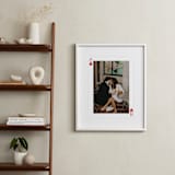 "Ace of Hearts: Framed Photo " - Framed Photo in White by Minted - In a Room