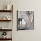 "Pushing Through" - Art Print in Neutrals by Angela Simeone - In a Room