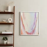 "At The Edge" - Art Print in Coral Rust by Grace Kreinbrink - In a Room