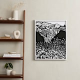 "La Torre" - Art Print in Noir by Liz Conley - In a Room