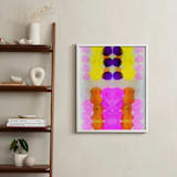 "Hot pink" - Art Print in Hot pink by HAPI ART - In a Room