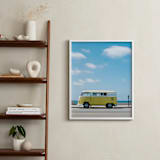 "Yellow Van II" - Art Print in Sunshine Yellow by Jennifer Little - In a Room