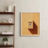 "La Poste" - Art Print in Bright Yellow by lulu and isabelle - In a Room