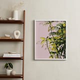 "Poster Palms" - Art Print in Blush by Catherine Culvenor - In a Room