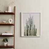 "Summer Yellow Cactus" - Art Print in summer palette by Wilder California - In a Room