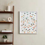 "Apertures No. 6" - Art Print in Coral by Genna Blackburn - In a Room