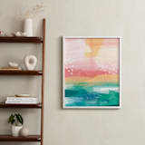 "New Day" - Art Print in Teal by Jess Phoenix - In a Room