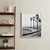 "Concrete Wave" - Art Print in Concrete Grey by Irene Suchocki - In a Room