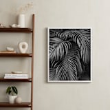 "Silver rain" - Art Print in Ash by Eliane Lamb - In a Room