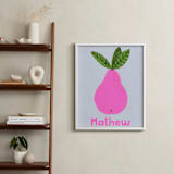 "My Fruity Family II" - Personalized Art Print in Candy by Marta Crea - In a Room