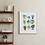 "Planted" - Art Print in Fresh white by Afton Harding - In a Room
