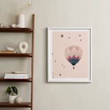 "To The Stars" - Art Print in Pale Pink by Caroline Mint - In a Room