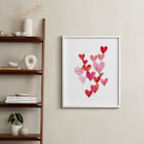 "Love is around you" - Art Print in Love by Claudia Orengo - In a Room