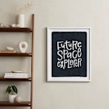 "Future Space Explorer" - Art Print in Space by Amy Payne - In a Room