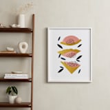 "Honey Melon" - Art Print in Sunshine by Jenna Skead - In a Room