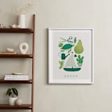 "Ten Green Things" - Art Print in Green by Ana Peake - In a Room