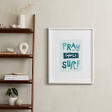 "Grom" - Art Print in Sea by Kayla King - In a Room