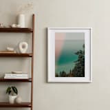 "Idyllic Day" - Art Print in Blue Aqua by OLIVIA JOY ST.CLAIRE - In a Room