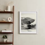 "Wave Rider One" - Art Print in Grey Swell by Jenny Partrite - In a Room