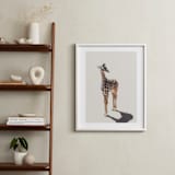 "Baby Giraffe" - Art Print in safari by Kamala Nahas - In a Room