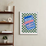 "Piccole Gioie 1" - Art Print in Sea by Jenna Holcomb - In a Room