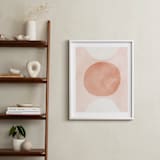 "Spring Sun" - Art Print in Blush by Iveta Angelova - In a Room